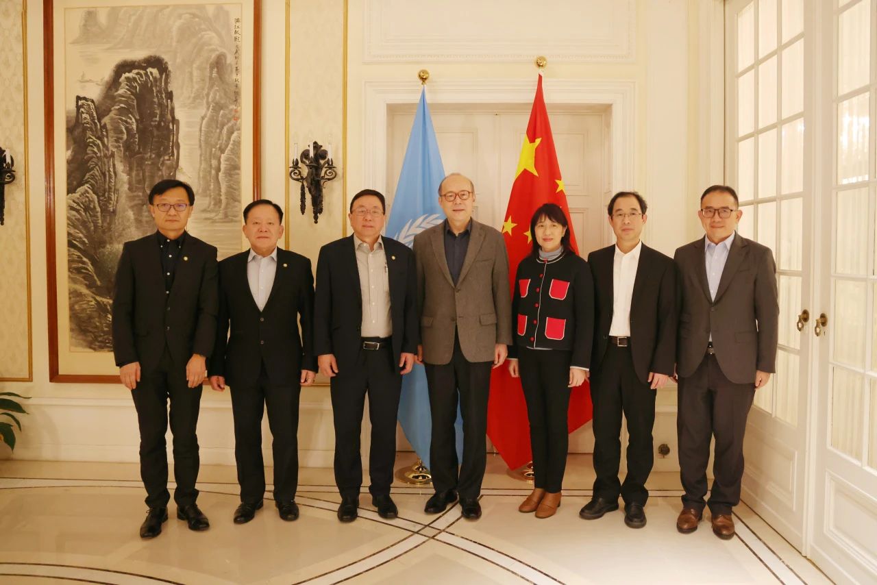 President Lionel M. NI met with Ambassador Xu CHEN of the Permanent ...